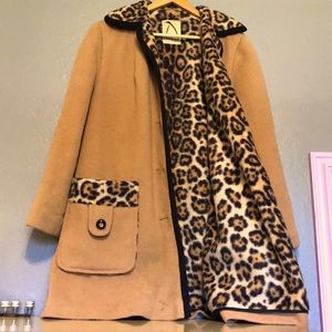 Vintage Leopard Coat